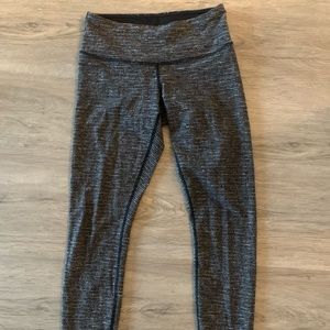 Full length grey Lululemon wunder unders